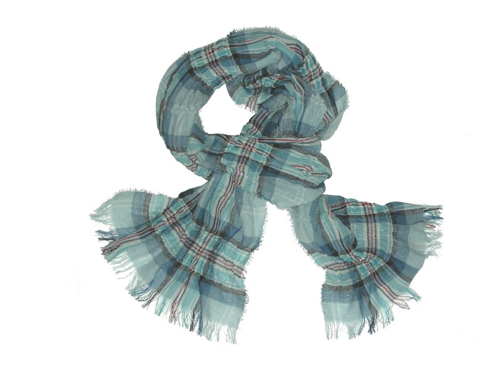 Diana Mermorial Tartan Scrunci Scarf - Click Image to Close